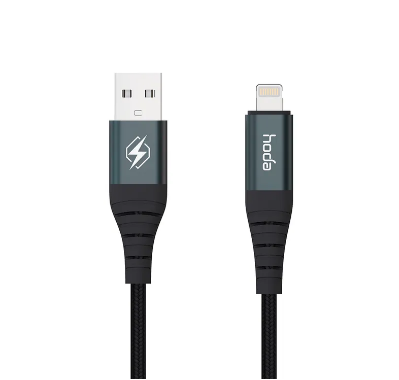 【充電線】hoda 2.4A USB to AP 快速充電編織線