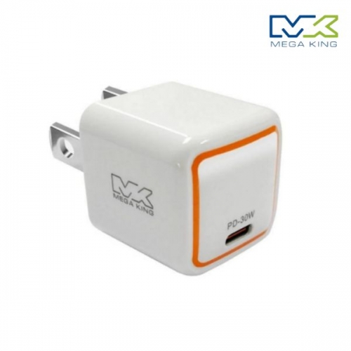【充電頭】MEGA KING 30W GaN氮化鎵電源供應器